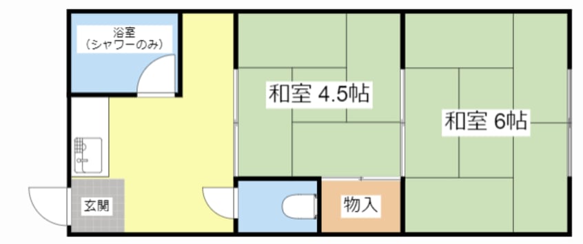 間取図 ハイツ守山