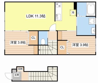 間取図 グッドライフステージＦＪ