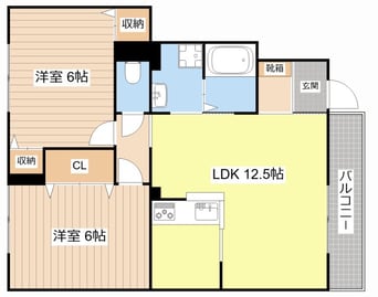 間取図 モンソレーユ