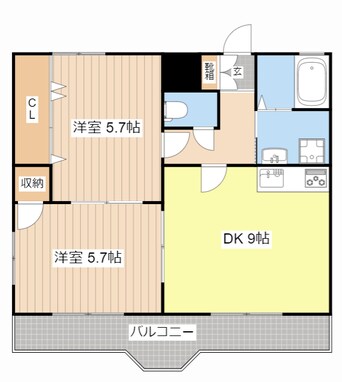 間取図 ファミールⅡ