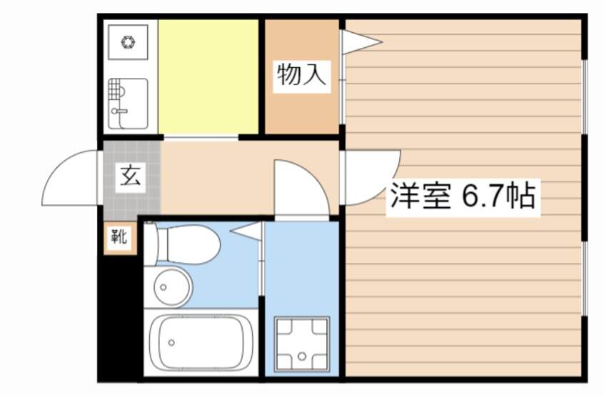 間取図 センターコート