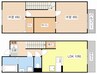 セジュールグランモアＢ 2LDKの間取り