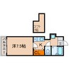 センチュリーワンB-6 1Kの間取り