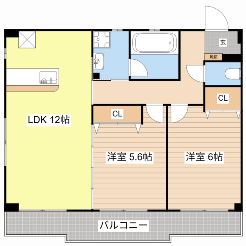 間取図 ガーデンシティ柳ヶ崎