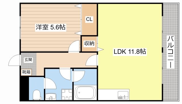 間取り図 グッドウィル沖野