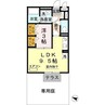 EAST NONAMI 拾番館 1LDKの間取り
