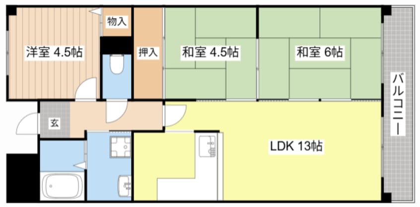 間取図 ふじとぴあ