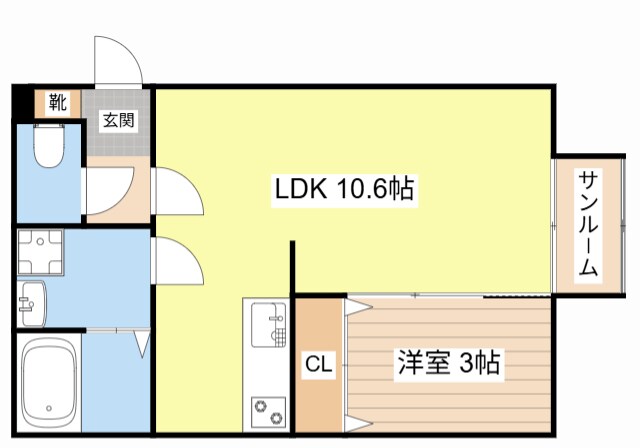 間取り図 クオーレ本町