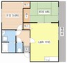 ロイヤルフィーノ 2LDKの間取り