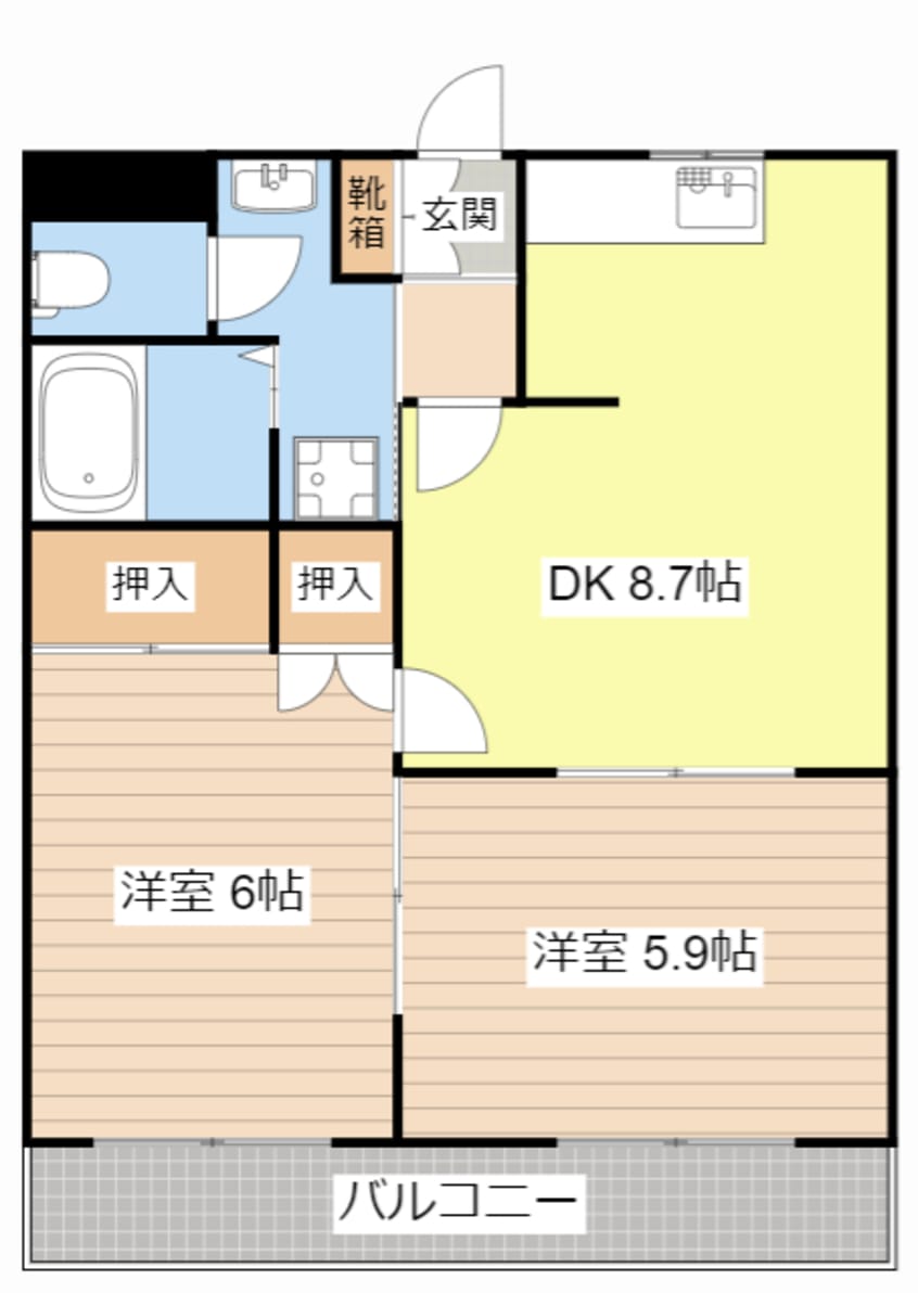 間取図 ベル・グラース