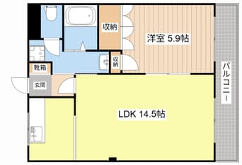 間取図 Ｇｒｅｅｎ　Ｖｉｌｌａｇｅ