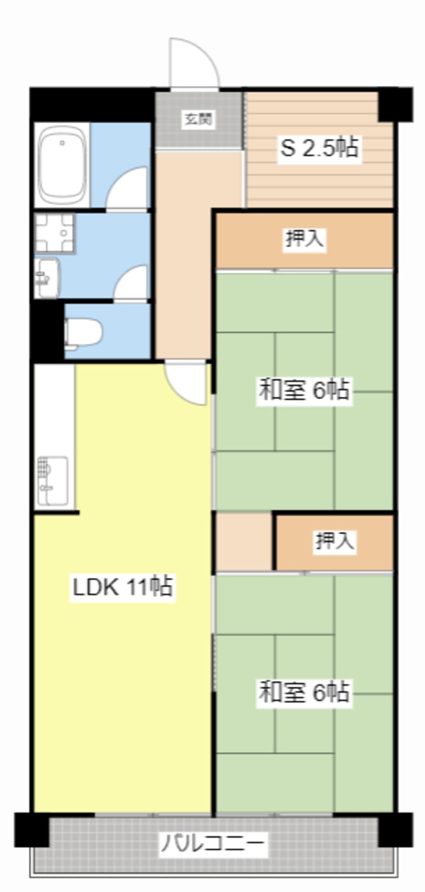 間取図 守山アーバンライフ