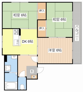 間取図 グローリーマンション