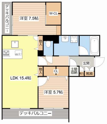 間取図 シャーメゾン草津プレミア