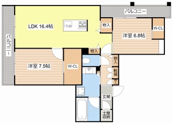 間取図 シャーメゾン草津プレミア