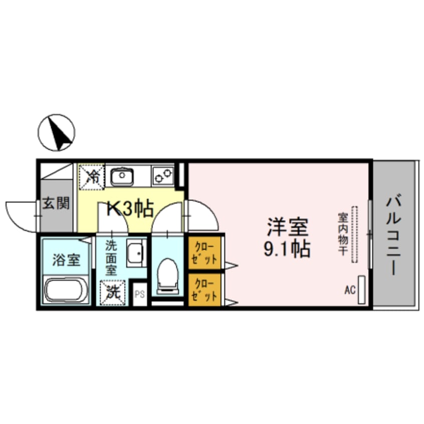 間取図 Bella vista 南草津（ベラヴィスタ）