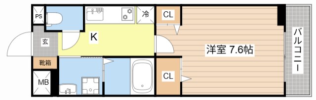 間取り図 ベルフォレ大津京