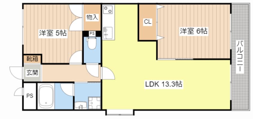 間取図 プルミエル