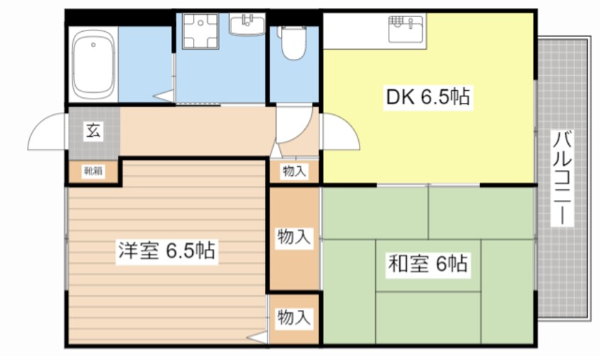 間取図 ファミールコート