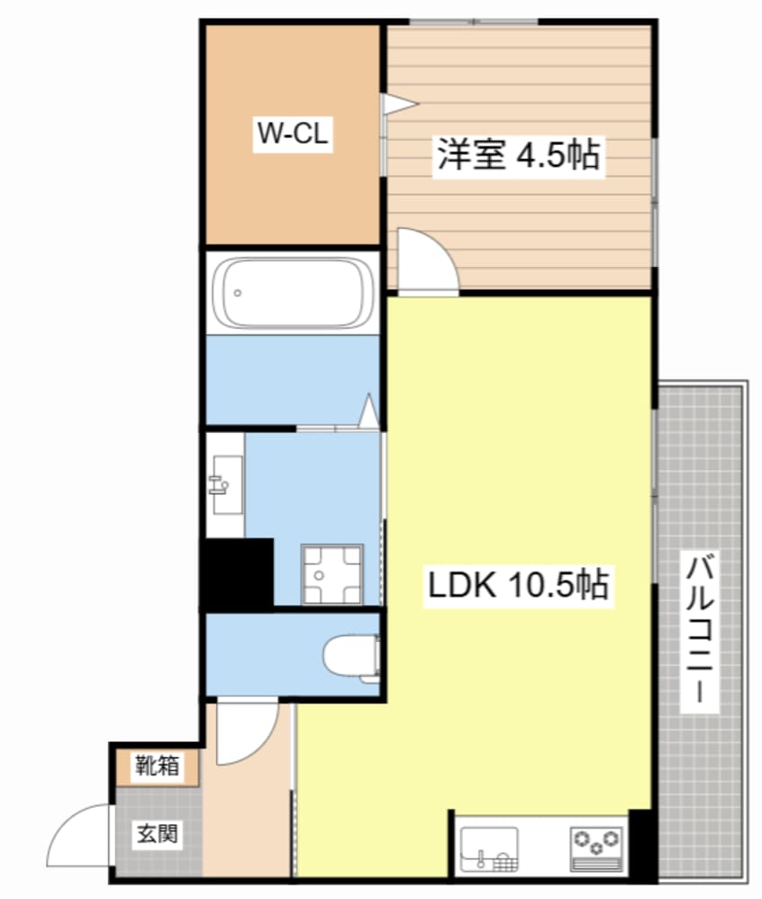 間取図 エスポワール