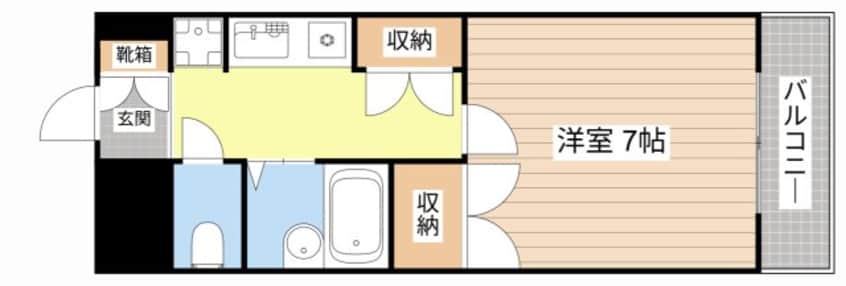 間取図 ハイツ若宮