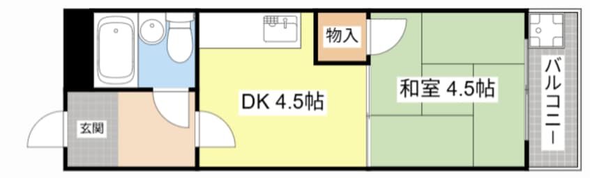 間取図 ハイツアトバンス