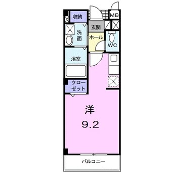 間取図 メゾン　カルム