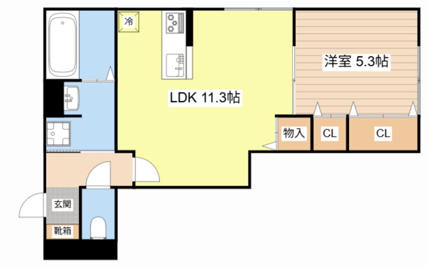 間取図 スピネル南草津