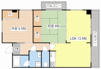 間取図 ロイヤルコーポヤス