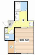 メゾンシャトーⅡの間取図