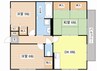 タナベマンションPARTⅢ 3DKの間取り