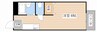 プラザエイト 1Rの間取り