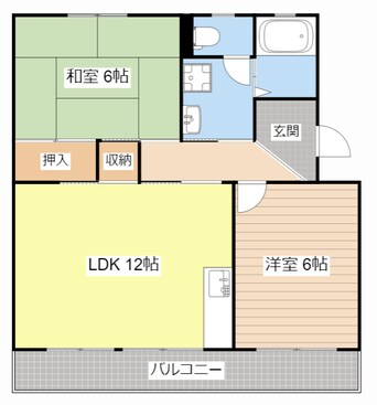 間取図 リーフマンション