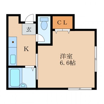 間取図 エステート野洲