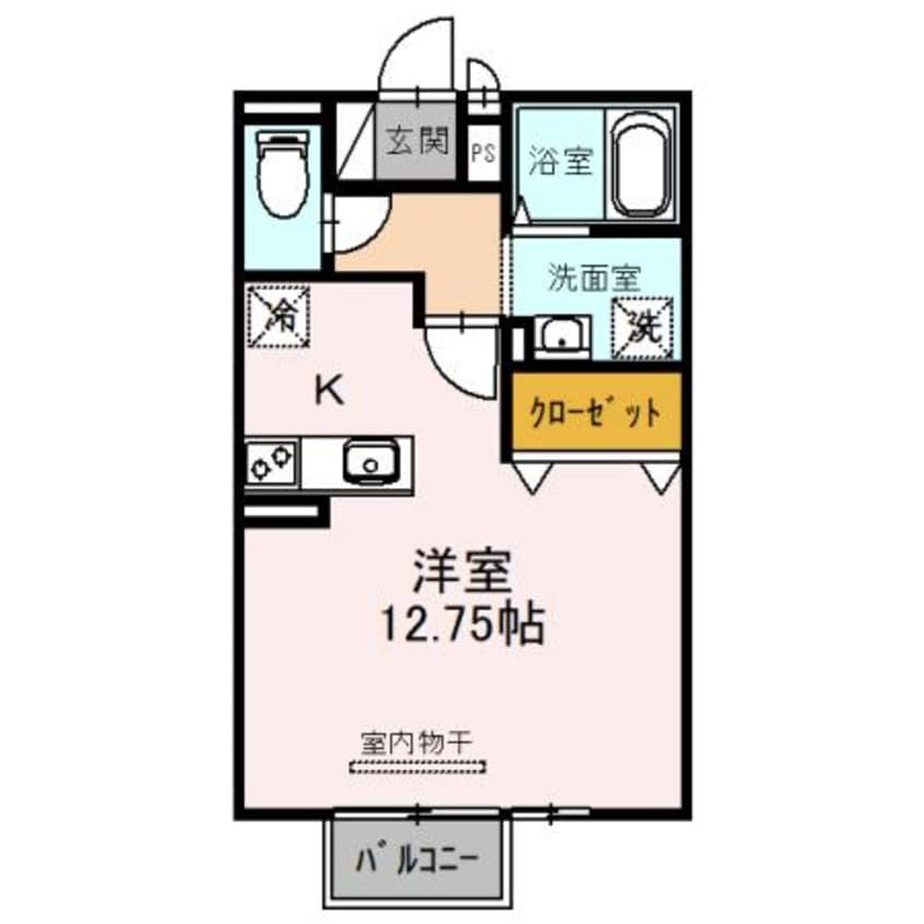 間取図 サンローズ　Ｂ棟