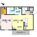 BRANSIA出町（ブランシア）の間取図