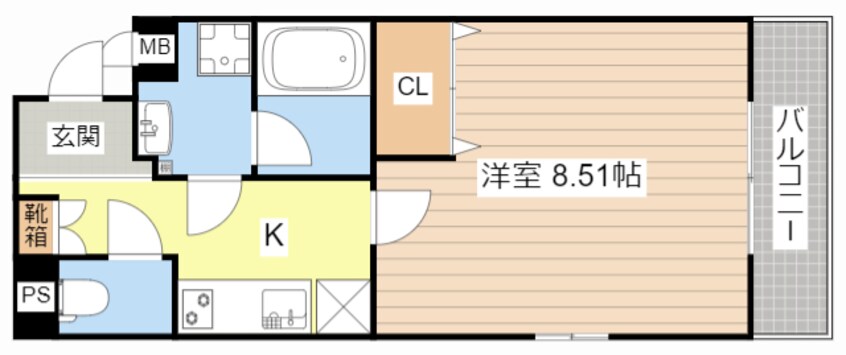 間取図 コテージ下之郷