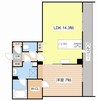 シャーメゾン　守山 1LDKの間取り