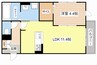 STELLA（ステラ） 1LDKの間取り