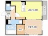STELLA（ステラ） 1LDKの間取り