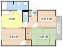 フレグランスAの間取図