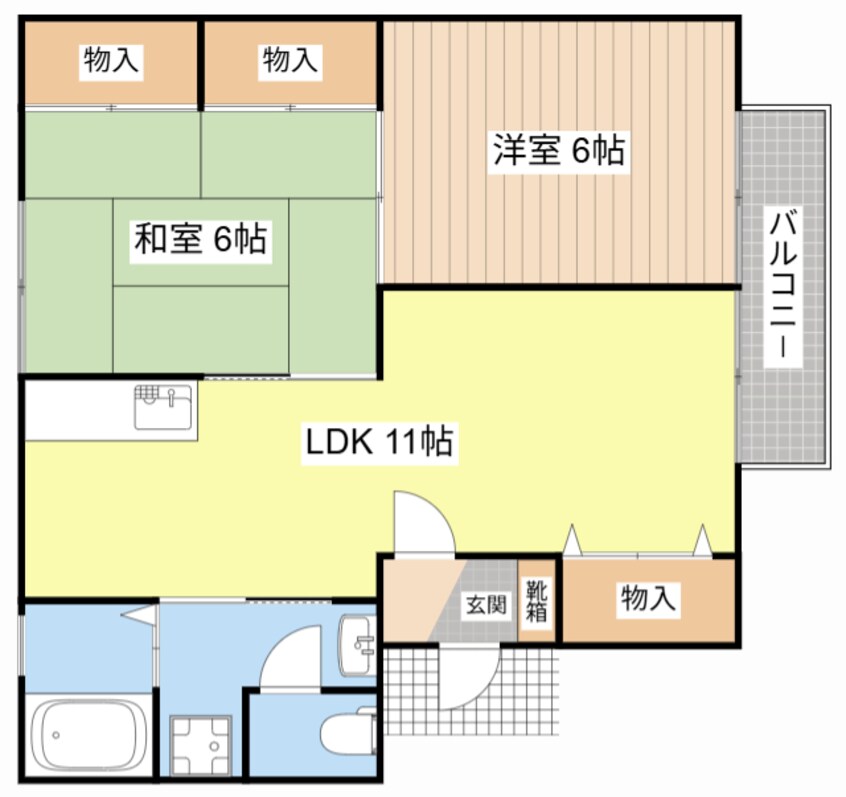 間取図 ファミール林