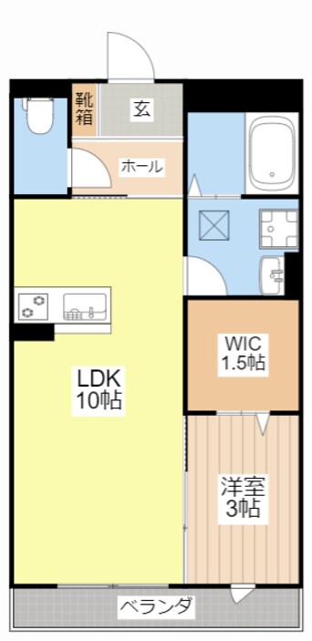 間取図 トランクライン　エイト