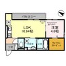 ウインズ２３ 1LDKの間取り