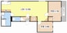 S・E寮 2LDKの間取り
