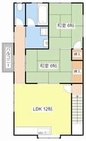 petit　saisonの間取図