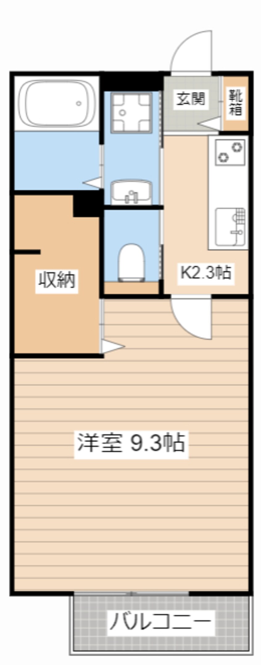 間取図 ベルドミールⅢ