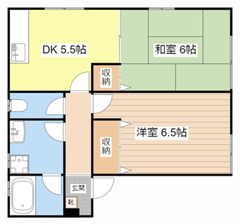 間取図 ニューパレスA館