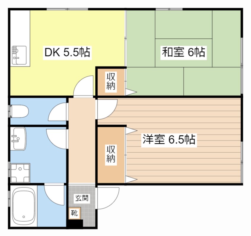 間取図 ニューパレスA館