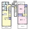 シンシア 2LDKの間取り